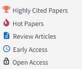 WoS otsitulemuste täpsustamine